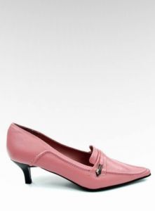 Pantofelki eleganckie H120-4 różowe