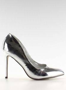 Lustrzane szpilki mirror heels MM08P Silver