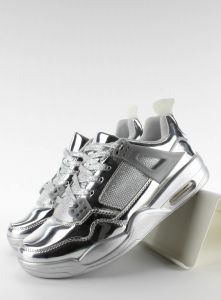 Lustrzane buty sportowe Z-9 Silver